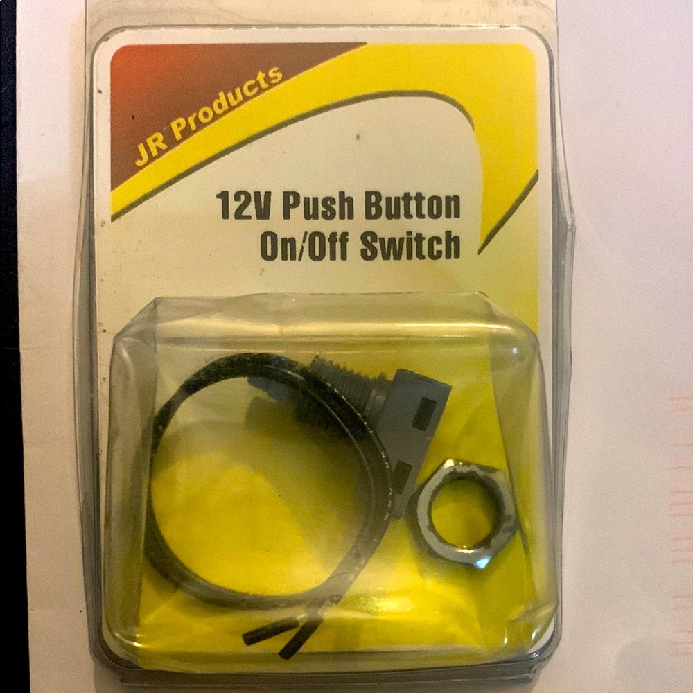 12V Push Button On/Off Switch